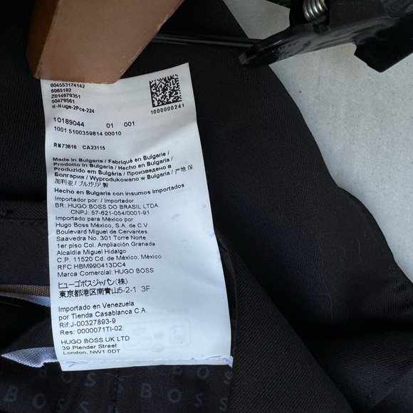 Hugo Boss Men's Slim-Fit Trousers (Dress Pants) office/ formal pants Sz 40R New - Picture 11 of 15